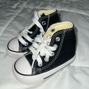 High top converse black